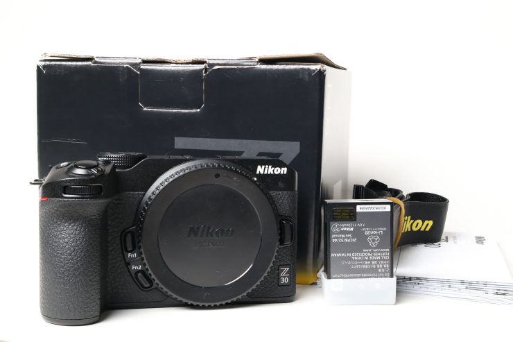 Máy ảnh Nikon Z30 fullbox lướt, 56 shot.
